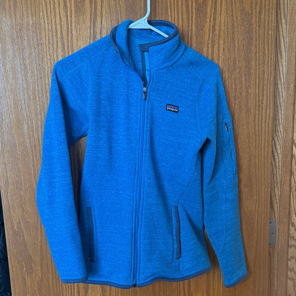 Patagonia Vibrant Blue Zip-Up Fleece